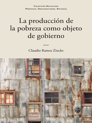cover image of La producción de la pobreza como objeto de gobierno